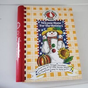 Gooseberry Patch Welcome Home For The Holidays Cookbook Spiral Bound 2006
